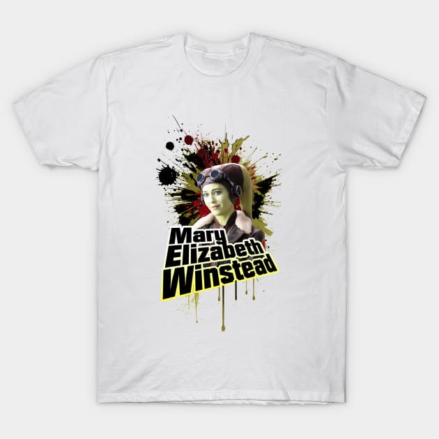 Mary Elizabeth Winstead graphic design ironpalette T-Shirt by ironpalette